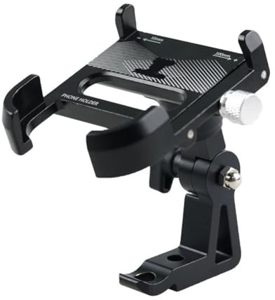 Flaroey Support de téléphone réglable pour vélo pour différentes tailles d'appareils Idéal pour la navigation de moto