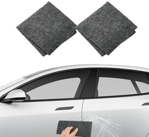 2PC FixaPro Scratch Remover, Kratzer Tuch Repariert Schnell Kratzer am Auto, Nano Kratzerentferner Tücher, FixaPro Car Scratch Remover, Auto-Kratzer-Entferner, Entfernt Leichte Kratzers und Schrammen