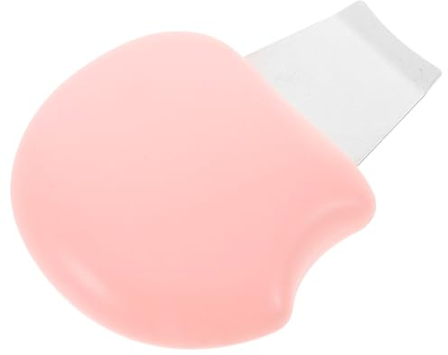 HOMSFOU Manueller Gesichtsschrubber und Mitesser Spatel Handliches Hautpflegegerät für Gesichtsreinigung und Pickelentfernung im Heimgebrauch