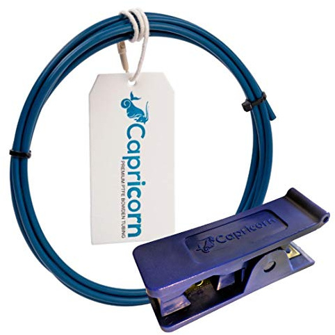 PTFE Capricorn XS Lubricated Bowden 1 Meter + Cutter Capricorn : Für FDM 3D-Drucker (1,75 mm Filament)