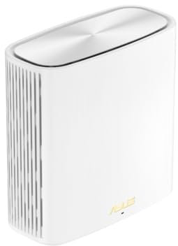 ASUS ZenWiFi XD6S AX5400 Sistema WiFi Mesh, 1 Pezzo, Connessione Veloce WiFi 6, Protezione Internet Integrata Per Tutti i Tuoi Dispositivi, Gestione Tramite App, Supporto Installazione a Muro, Bianco