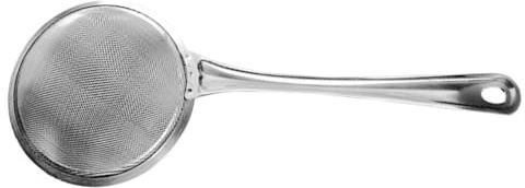 FUNOMOCYA 18cm Stainless Steel Fine Mesh Strainer Food Sieve Colander for Cooking and Juice Filtering Kitchen Kitchenware