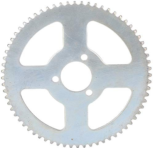 ZJchao Pignone della Bici, Metallo 65 Dente 25h 3 Fori Intagliatura a Carrello a Pignone per Biciclette per Bici per Bici
