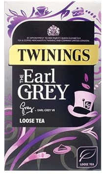 Twinings Earl Grey Loose Tea 500g (Multipack of 4 x 125g Loose Tea), 602 g - Lot of 4