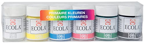 Ecola Gouache set primary colours | 6 x 16 ml