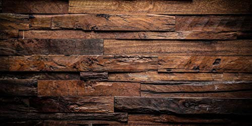 Magnettafel Pinnwand XXL Holz Holzplanken dunkel rustikal Größe 120 x 60 cm