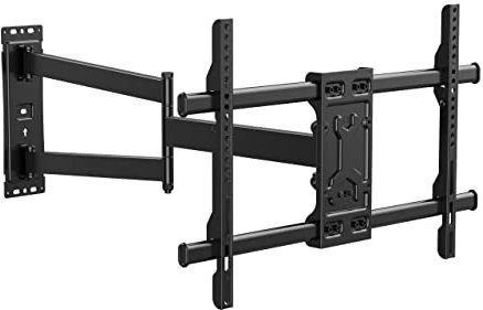 FORGING MOUNT Long Reach TV Wall Bracket Corner TV Bracket for 32-75 inch TVs, 820mm Extension Long Arm with Swivel/Tilt, Full Motion Tv Wall Mount, Max VESA 600x400mm, Up to 50KG
