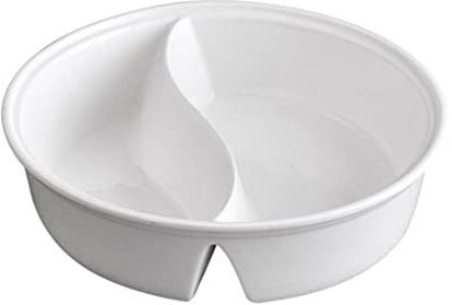 Soup and Sandwich Plate Combo, 7 Cereal Bowl, Ceramic Anti Soggy Cute Soup Bowl for Breakfast, Cereal Cup for Milk and Noodle, Chip and Dip Set, White
