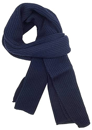 VICSPORT Sciarpa Calda di Autunno e Inverno Sciarpa Calda Del Filato di Lavoro a Maglia di Inverno di Colore Puro di Unisex