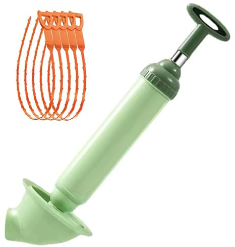 NiC IS COCNG Drucktoiletten-Entstörer,Pömpel Pümpel - saugglocke abfluss,abflussreiniger pumpe,WC pömpel - Speziell für Toiletten mit Schwachem Abfluss