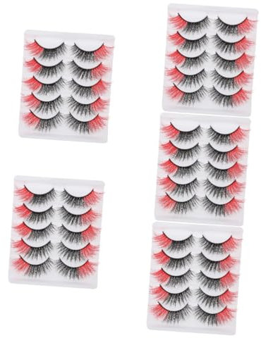 Healeved 25paare Naturlook Künstliche Wimpern Wiederverwendbare Fake Lashes Mit Box Für Alltag Und Besondere Anlässe Leicht Und Handgemacht Sanft Zur Haut Langlebig