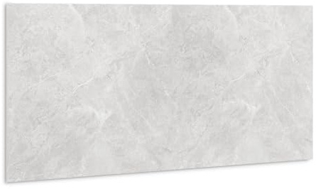 Tulup Autocollants 100x50cm Panneaux pour la Cuisine PVC Imperméable Salle de bains Adhesive Muraux - Pierre de marbre