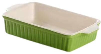 Sharplace Baking Dish,Large Lasagna Pan Deep for Oven,Serving Tray,Reusable Porcelain Baking Dishes for Microwave Oven Kitchens, Rectangular