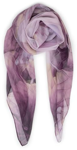 Women Floral-Lightweight-Scarf Spring-Summer Sunscreen-Shawl-Wrap Headscarf
