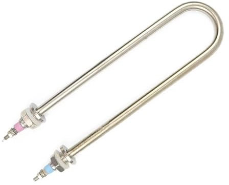 KEBLIN 1pc 220v 500w Stainless Steel Heating Element U Type Tubular Heater Immersion Water Heater Element