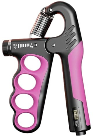 Rinforzatore Per Presa Mano,Allenatore Regolabile Presa Avambraccio - Strumento Per Sviluppo Muscolare, Attrezzatura Ergonomica Per Esercitatore Dita Per Palestra, Viaggio, Scuola, Pendolarismo, Casa