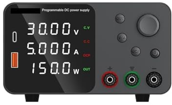 Fuente de alimentación CC ajustable, 30V, 10A, 60V, 5A, 120V, banco de laboratorio, fuente de alimentación estabilizada, interruptor regulador de voltaje