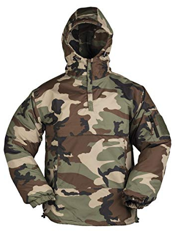 Mil-Tec Chaqueta de combate para hombre, camuflaje, L