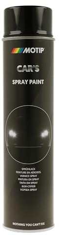 MOTIP CAR'S Sprühlack RAL 9005 Schwarz Glänzend 600 ml - Sprühfarbe