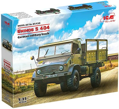 35135 Unimog S 404 German Military Truck 1:35