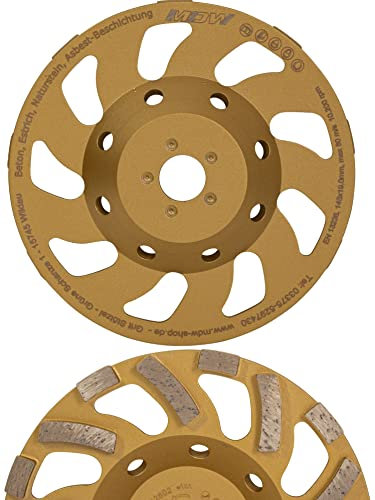 MDW Diamant Schleifteller Premium Ø 150mm passend für Diamantschleifgerät DG150