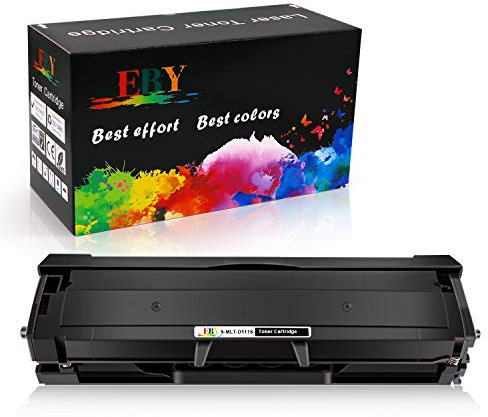 EBY Kompatibel Tonerkartuschen Samsung MLT-D111S, D111S, 111S, MLTD111S Toner für Samsung Xpress M2026 M2026W M2020 M2020W M2022 M2022W SL-M2070 SL-M2070W M2070F M2070FW Laser Drucker