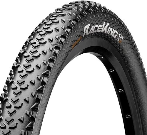 Continental Race King - Tubeless Mountain Bike Tire - First Choice for Racers - Black - E25 Ebike Rated (27.5 x 2.20 BlackChili, Protection)
