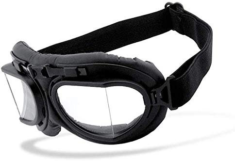 HELLY BIKEREYES RB-2 BRILLE MOTORRAD BRILLE SCHWARZ TRANSPARENT