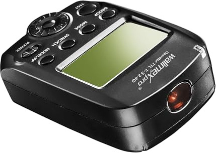 Walimex pro Operator TTL T-S geeignet für Sony Kamera, Funk Fernbedienung und Funk Auslöser für Newcomer, Emerger, Campaigner, Stager und Mover 200/400 TTL, Transmitter
