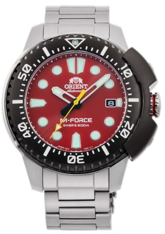 Orient Sports M-Force Herren-Armbanduhr, automatisch, manuell, mechanisch, sportlich