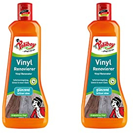 Poliboy - Vinyl Renovierer - zur Auffrischung von strapazierten Vinylböden - Bodenpflege - 2er - 2x500 ml (1Liter) - Made in Germany