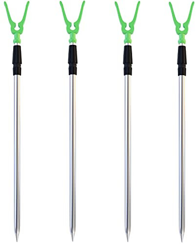 MoLife Rutenhalter Rutenständer Angelzubehör Angelrutenständer Set (4er Set)