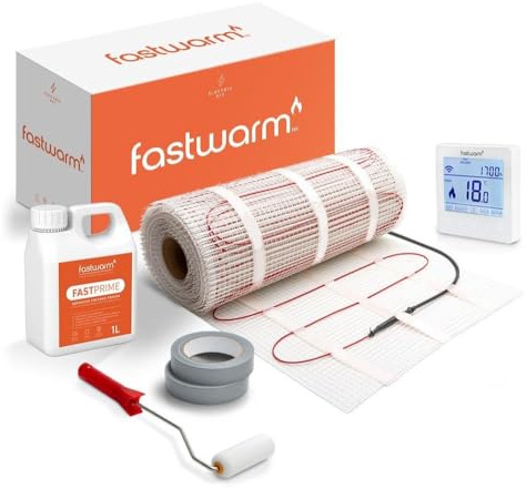 Fastwarm 200W Electric Underfloor Heating Sticky Mat Kit