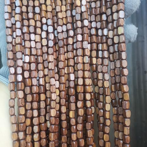Sh000ad Bambus-Türvorhang Hölzern Perlenvorhang,Hängender Holzperlenvorhang Raumteiler,Tür Vorhang Dekor Sichtschutz für Schlafzimmer Wohnzimmer,Anpassbar,Breite x Höhe (120cm x 200cm(120 Stränge))