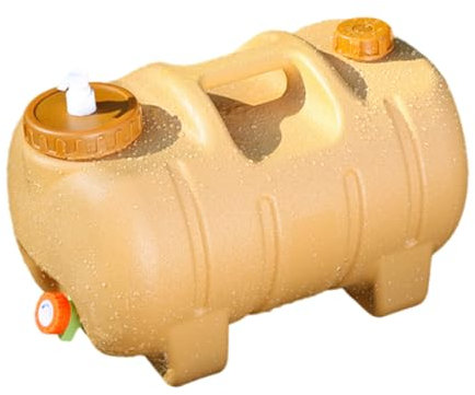 Tragbarer Wasserbehälter | 20 Liter Tragbarer Wasserspender Mit Zapfhahn - Tragbarer Wasserspender Mit Robustem Design Wiederverwendbar Für Familien Freunde Und Sportbegeisterte