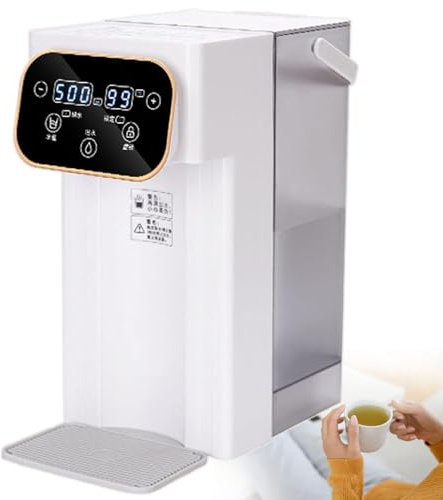 Nuovo Erogatore Di Acqua Calda Istantanea Da 3 Litri, 2000 W A Ebollizione Rapida (25 °C-99 °C) E Erogazione Variabile (150 ml-500 ml), Touch Screen A LED, Con Luce LED, Per Casa, Ufficio