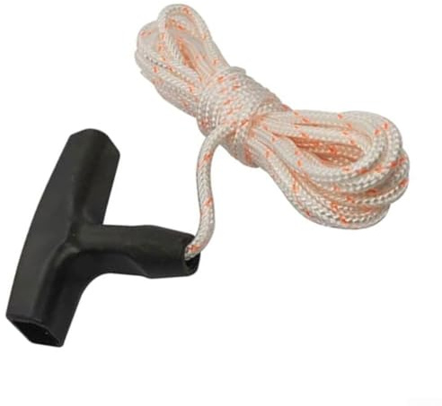 Oniissy Cuerda de arranque de retroceso de 3 metros con mango compatible con múltiples marcas y modelos de cortacésped, motosierras y recortadoras