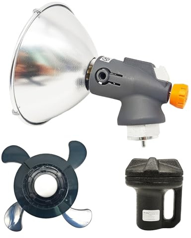 Portable Propane Heater Single Tank Top Camping Heater with Control Valve Small Gas Tank Holder (Fuel not Included) Portable Propane, Camping, Tent for Camp