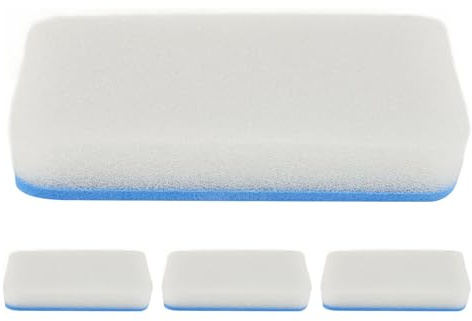 SKISUNO 4 Esponjas de Limpieza Eva para Raquetas de Tenis de Mesa, Esponja Absorbente Reutilizable, Kit Portátil para Mantenimiento y Limpieza de Palas de Ping Pong