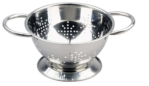 IBILI 711124 Passoire sur Pied, Acier Inoxydable, Argent, 24 x 24 x 10.3 cm