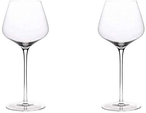 ZRDSZWZ Reliable Red Wine Glass Wine Cup Large Balloon Bowl Crystal Wine Glass Long Stem Glassware Gift for Set of 530ML (Size : 2)