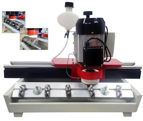 INTSUPERMAI Straight Knife Sharpener Grinder Machine 630mm / 24.8inch Saw Blade Grinder Machine with Max Thickness 40mm / 1.57inch for Crusher and Planer Tool