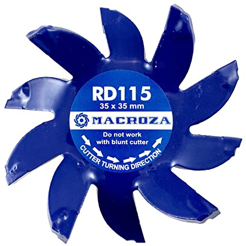 MACROZA Fresa RD115, 35mm x 35mm, para rozadora de pared MACROZA