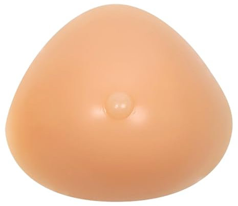 ELMIKA Silicone Breast Form Mastectomy Prosthesis Triangle Bra Enhancer Insert Concave Bra Pad CC Cup 450g/piece