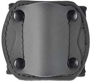 COP 9282 Halter für Funkgeräte (FuG) & RSG mit Clip, 360 Grad drehbar/schwarz, 50 mm Gürtelschlaufe abnehmbar