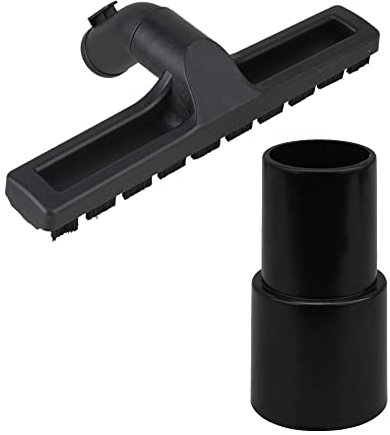 BQLZR 2 Stück Vakuum-Bodendüse 300 x 50 mm mit 35 auf 32 mm Schlauchadapter schwarz