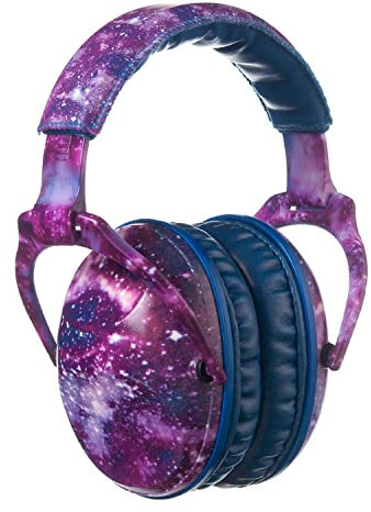 PROTEAR SNR 28 dB - Protectores auditivos para niños con sensibilidad al ruido para niños bajo fuegos artificiales, viajes, eventos deportivos y entornos ruidosos（Blue,Nebula）