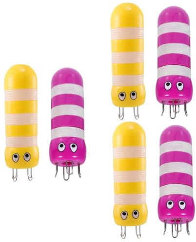 Operitacx 6stücke Diy Strickwerkzeug Bee Knitter Für Kreative Projekte Langlebige Kunststoffnadeln Für Pullover Und Handarbeiten Für Anfänger Und Bastelbegeisterte