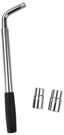 Chiave a Bussola Telescopica Per Ruota Auto Universale Svita Avvita Dadi Da: 17/19/21/23 mm in acciaio per riparazione pneumatici di auto, furgoni, camion, roulotte