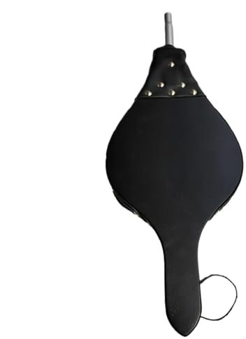 Generisch Soffietto per focolare, soffietto per stufa a legna, attrezzi da campeggio – Pompa manuale a soffietto, soffietto portatile per esterni con cordino per barbecue da campeggio